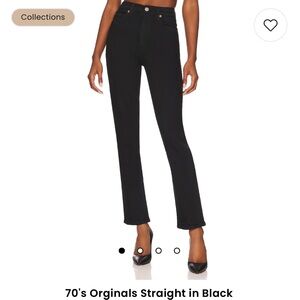 RE/DONE 70’s originals in black- Size 25